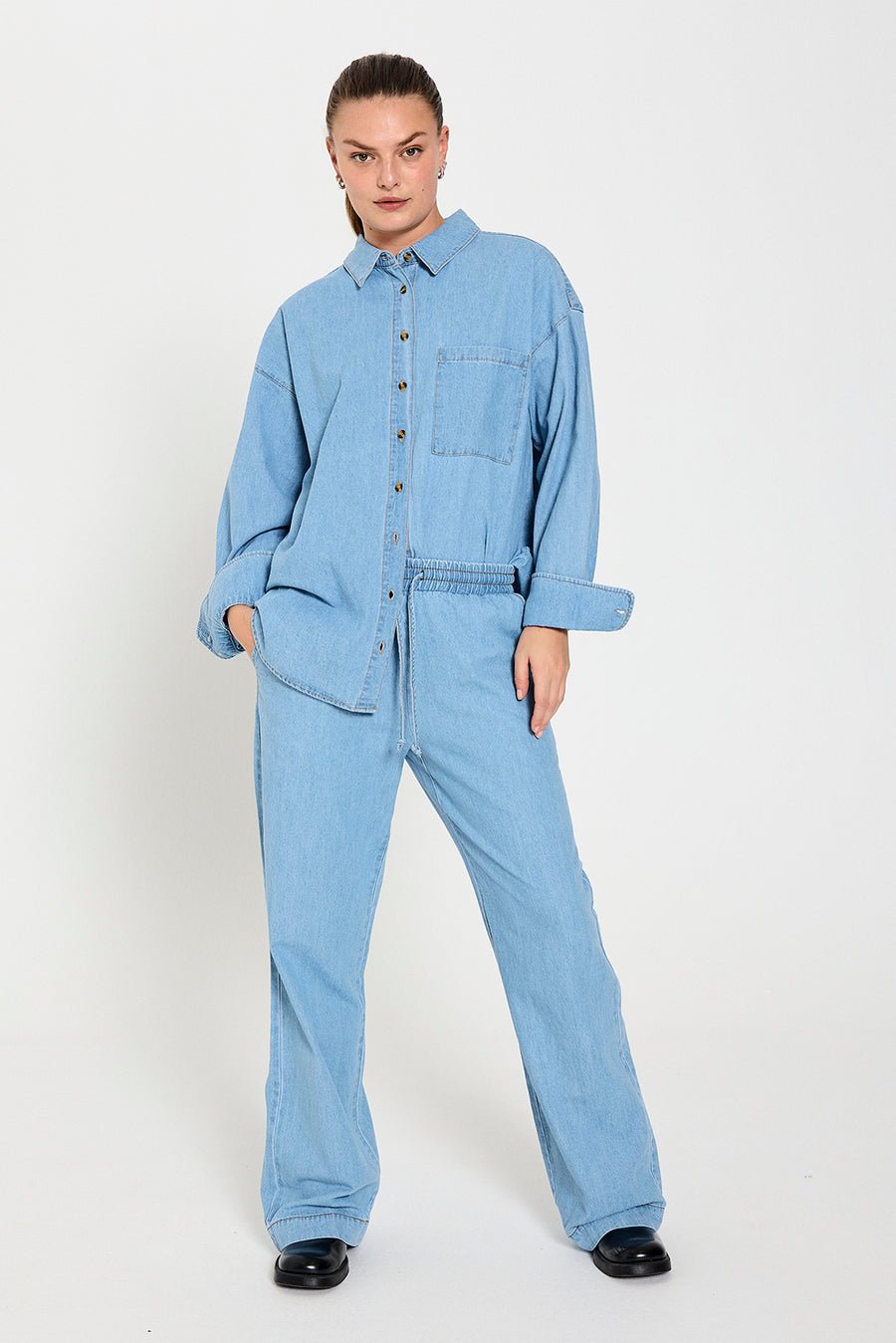 FQLISEA - BUKSER - BLÅ