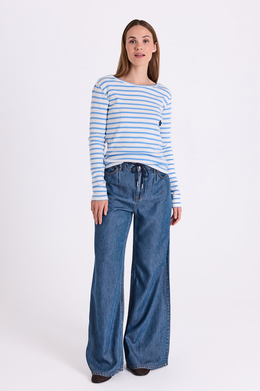 FQMILO - DENIM BUKSER - BLÅ