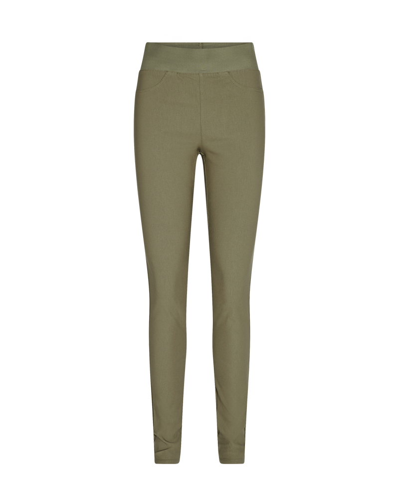 FQSHANTAL - POWER BUKSER MED ELASTIKKANT - GRØN