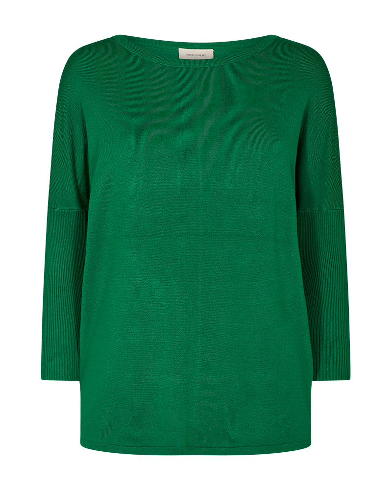 FQJONE - STRIK PULLOVER - GRØN