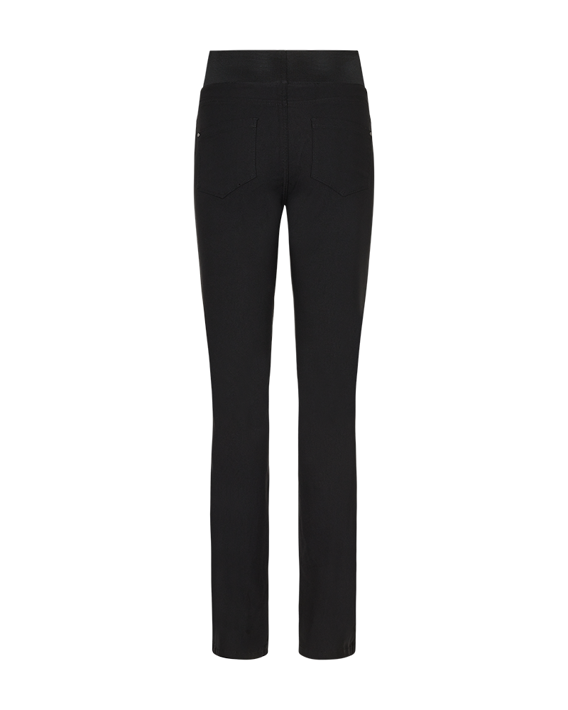 FQSHANTAL - TROMPET BUKSER MED ELASTIKKANT - SORT