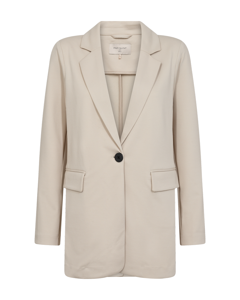 FQNANNI - KLASSISK BLAZER - BEIGE