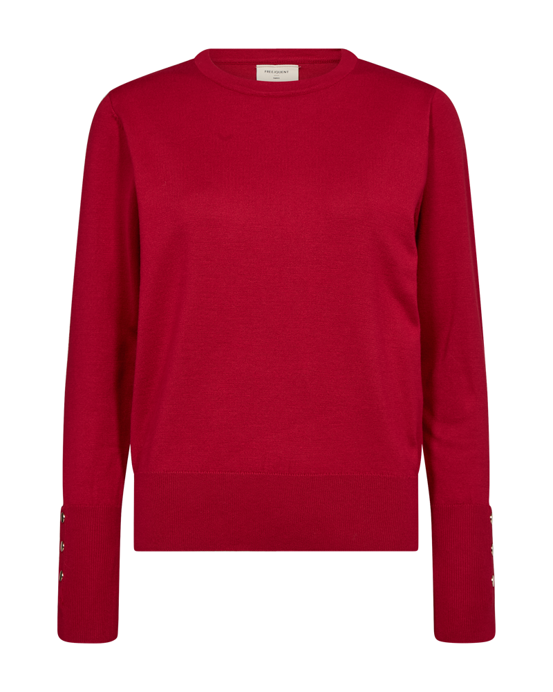FQKATIE - PULLOVER - RØD