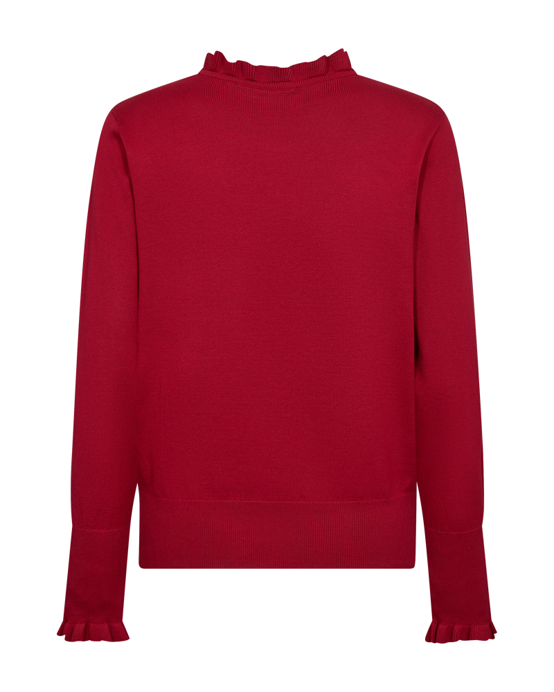 FQKATIE - PULLOVER - RØD