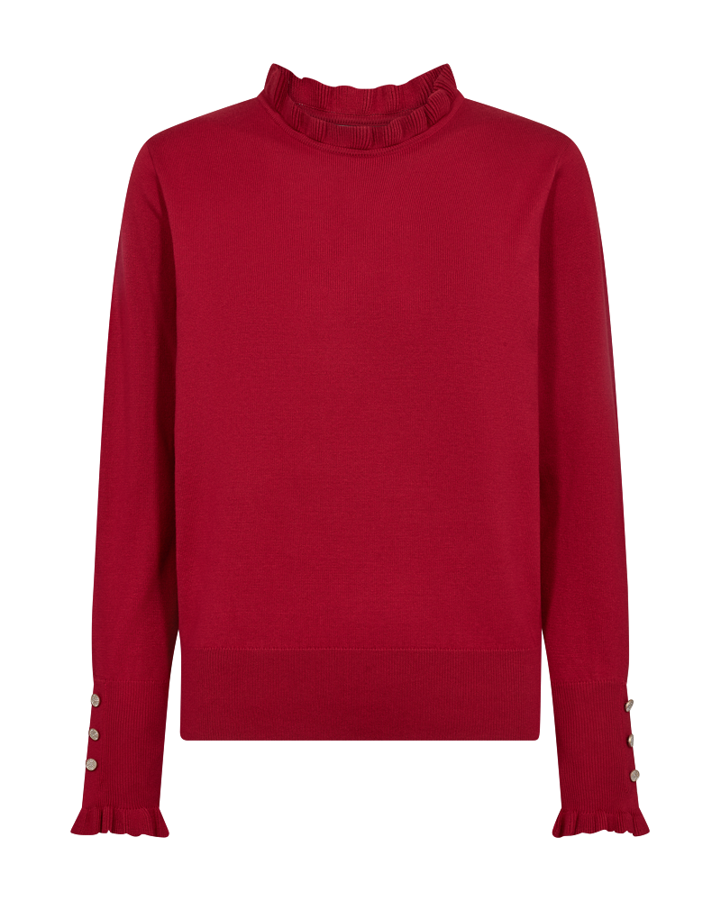 FQKATIE - PULLOVER - RØD