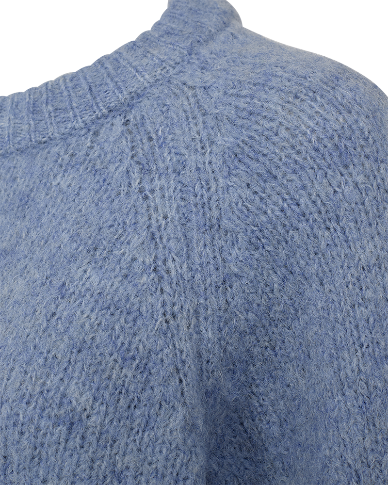 FQGRSLULU - PULLOVER - BLÅ